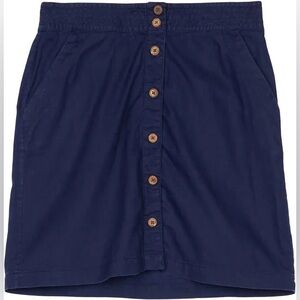 Patagonia Summertime Navy Button-Front Women's Skirt Classic Navy